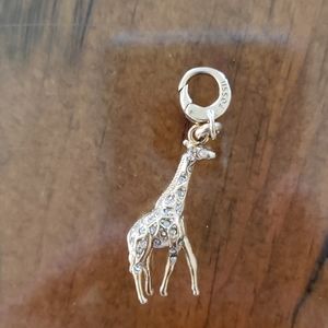 Fossil giraffe charm